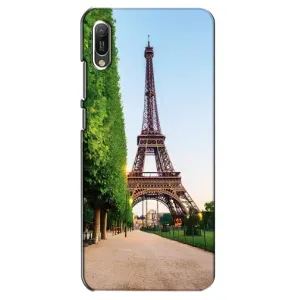 Чехол Эйфелева Башня для Huawei Y6 2019 - (AlphaPrint) (Дорога в Париж)