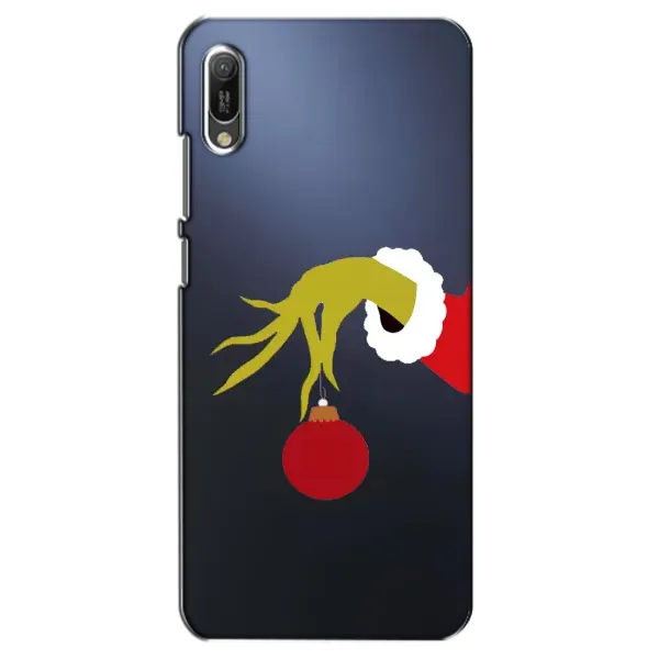 Чехол с принтом «Гринч с игрушкой» для Huawei Y6 2019