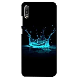Чехол с Короной Хуавей Y6 2019 - (AlphaPrint) (Капля короны)