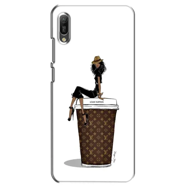 Чехол с принтом «кофе LOUIS VUITTON» для Huawei Y6 2019