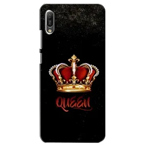 Чехол с Короной Хуавей Y6 2019 - (AlphaPrint) (Корона короля)