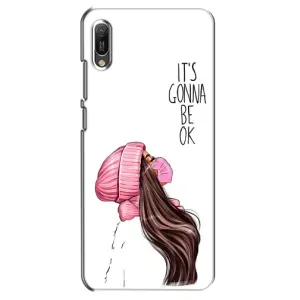 Чехол с печатью для Huawei Y6 2019 - (Мода) (AlphaPrint) (Коронавирус)