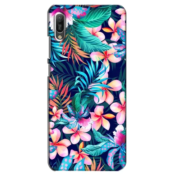 Чехол с принтом «Красочные цветы» для Huawei Y6 2019