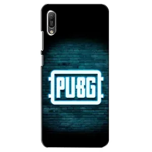 Чехол PUBG для Хуавей Y6 2019 (AlphaPrint) (Лого PUBG)