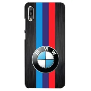 Чехол для Хуавей Y6 2019 - с принтом БМВ (AlphaPrint) (Лого BMW)