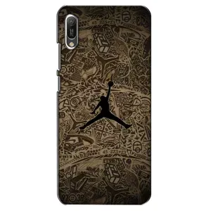 Чехлы для Huawei Y6 2019 - с картинкой JORDAN (AlphaPrint)