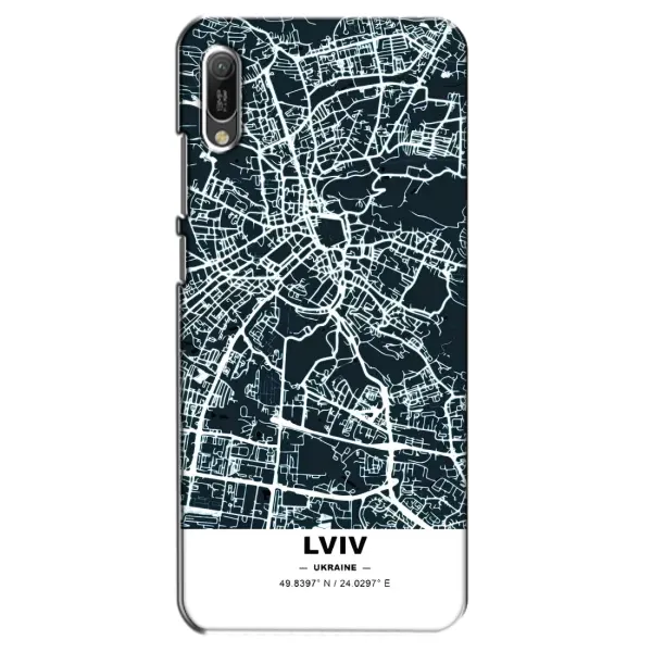 Чехол с принтом «Львов» для Huawei Y6 2019