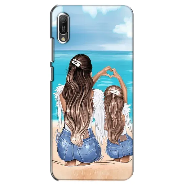 Чехол с принтом «Мама с доченькой» для Huawei Y6 2019