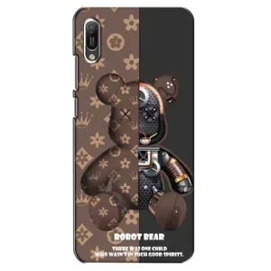 Крутые Чехлы Луи Виттон для Huawei Y6 2019 (AlphaPrint) (Медведь Луи Витон)