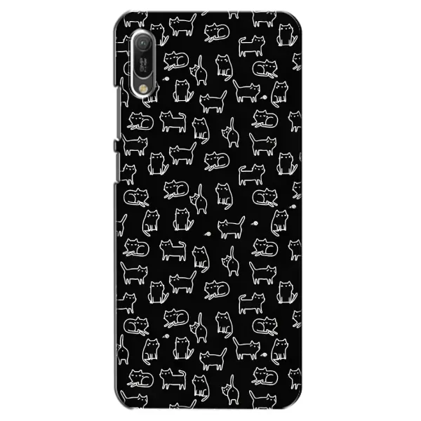 Чехол с принтом «Меленькие котики» для Huawei Y6 2019