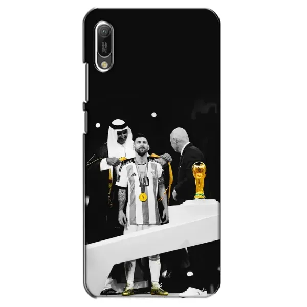 Чехол с принтом «Месси в накидке» для Huawei Y6 2019