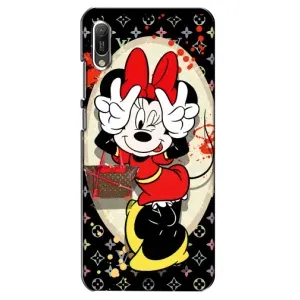 Чехол Disney Mouse Huawei Y6 2019 (PREMIUMPrint) (Минни peace)