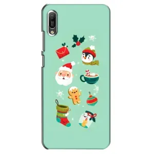 Новогодние Чехлы для Хуавей Y6 2019 (VPrint) (Настроение НГ)