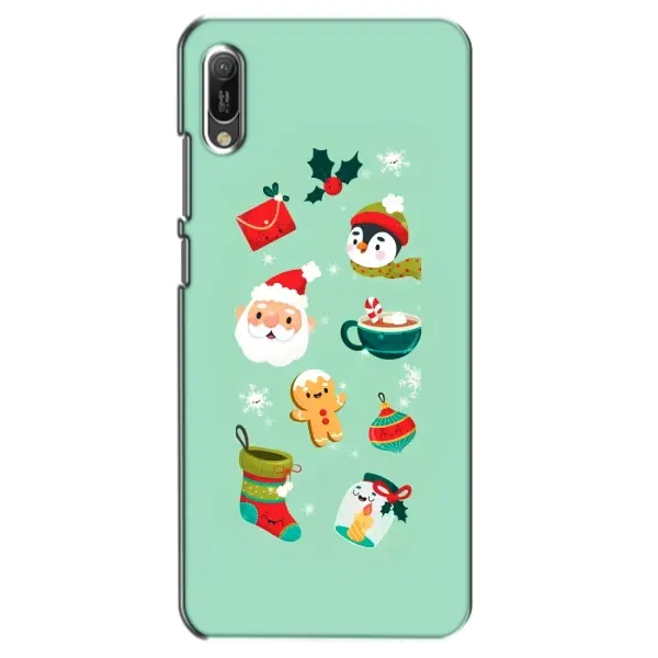 Чехол с принтом «Настроение НГ» для Huawei Y6 2019