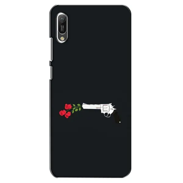 Чехол с принтом «Неожиданные цветы» для Huawei Y6 2019