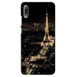 Чехол Эйфелева Башня для Huawei Y6 2019 - (AlphaPrint) (Ночной Париж)