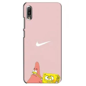 Чехол с принтом «Патрик и Губка» для Huawei Y6 2019