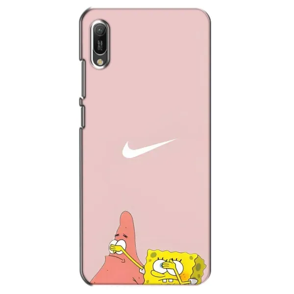 Чехол с принтом «Патрик и Губка» для Huawei Y6 2019 Чехол с принтом «Патрик и Губка» для Huawei Y6 2019