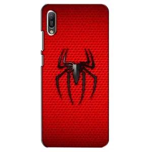 Чехол с человеком пауком для Huawei Y6 2019 - (AlphaPrint) (Паук Марвел)