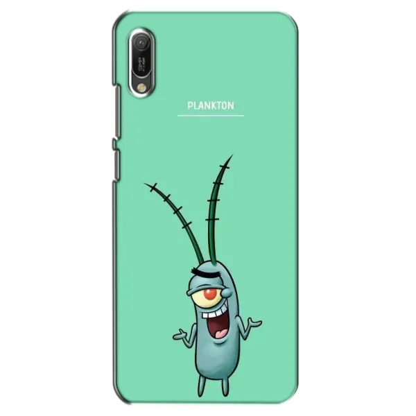 Чехол с принтом «Персонаж Планктон» для Huawei Y6 2019 Чехол с принтом «Персонаж Планктон» для Huawei Y6 2019