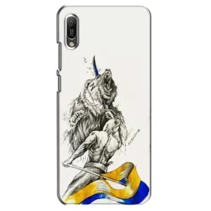 Чехлы Доброго вечора, ми за України для Хуавей Y6 2019 (AlphaPrint) (Победа)