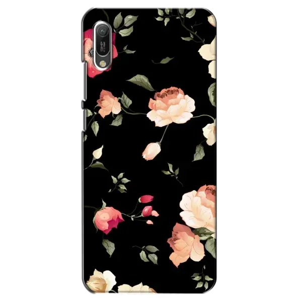 Чехол с принтом «Розочки» для Huawei Y6 2019