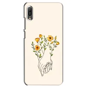 Чехлы для любимой на Хуавей Y6 2019 (VPrint) (Руки любви)
