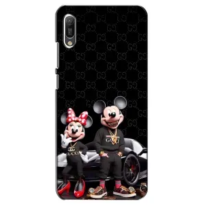 Чехол Disney Mouse Huawei Y6 2019 (PREMIUMPrint) (Семья Маусов)