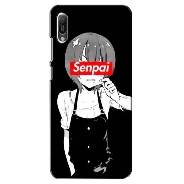Чехол с принтом «Senpai» для Huawei Y6 2019 Чехол с принтом «Senpai» для Huawei Y6 2019