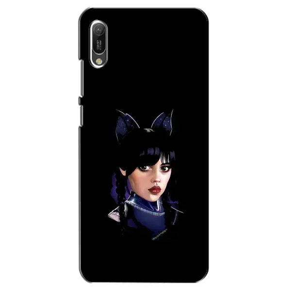 Чохол з принтом «серйозна Венздей» для Huawei Y6 2019 Чохол з принтом «серйозна Венздей» для Huawei Y6 2019