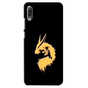 Naruto Anime Чехлы для Хуавей Y6 2019 (AlphaPrint) (силуэт Курама Наруто)