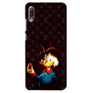 Чехлы для Huawei Y6 2019 - Скрудж МакДак Louis Vuitton (PREMIUMPrint) (Скрудж с бриллиантом)
