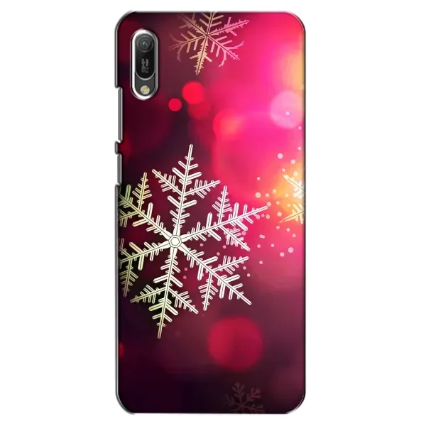 Чехол с принтом «Снежинка» для Huawei Y6 2019