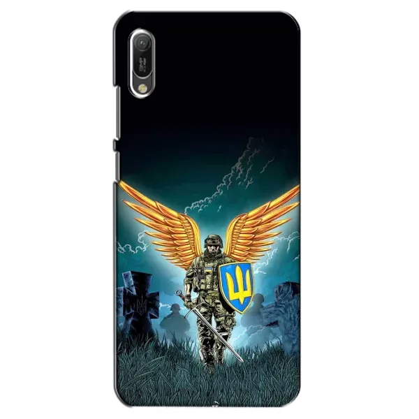Чехол с принтом «Солдат ЗСУ» для Huawei Y6 2019 Чехол с принтом «Солдат ЗСУ» для Huawei Y6 2019