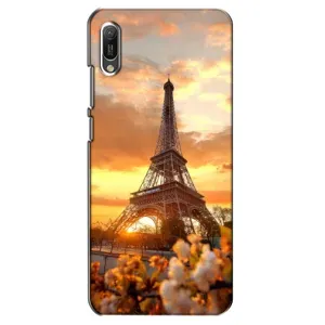 Чехол Эйфелева Башня для Huawei Y6 2019 - (AlphaPrint) (Солнечная башня)