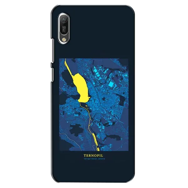 Чехол с принтом «Тернополь» для Huawei Y6 2019