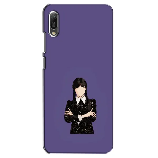 Чохол з принтом «Венздей у чорному» для Huawei Y6 2019 Чохол з принтом «Венздей у чорному» для Huawei Y6 2019