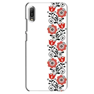 Чехол для Патриота Украины Huawei Y6 2019 - (AlphaPrint) (Яркая вишиванка)
