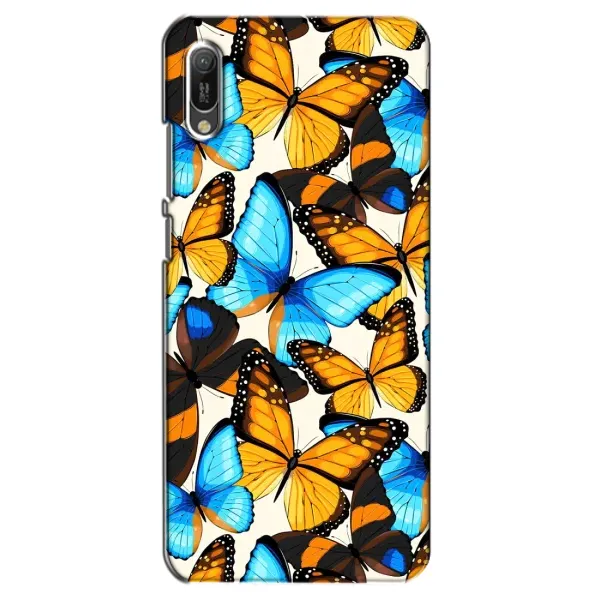 Чохол з принтом «Яскраві метелики» для Huawei Y6 2019 Чохол з принтом «Яскраві метелики» для Huawei Y6 2019