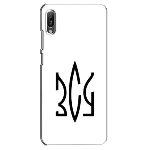 Чехлы для Huawei Y6 2019 Укр. Символика (AlphaPrint) (ЗСУ герб)