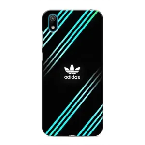 Чехлы Адидас для Huawei Y6 Pro (2019)/ Y6 Prime 2019 (AlphaPrint) (Адидас с полосами)