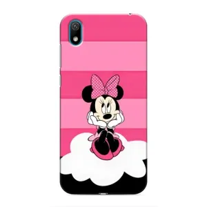 Эксклюзивный чехол для Huawei Y6 Pro (2019)/ Y6 Prime 2019 (AlphaPrint - Мультяшные) (Девочка Maus)
