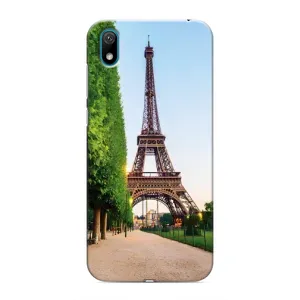 Чехол Эйфелева Башня для Huawei Y6 Pro (2019)/ Y6 Prime 2019 - (AlphaPrint) (Дорога в Париж)