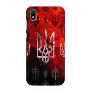 Украинские Чехлы для Huawei Y6 Pro (2019)/ Y6 Prime 2019 с картинкой УПА (AlphaPrint) (ГЕРБ УПА)