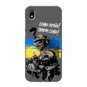 Чехлы с картинкой ЗСУ для Huawei Y6 Pro (2019)/ Y6 Prime 2019 (AlphaPrint) (Героям Слава)
