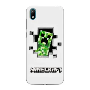 Чехол Майнкрафт на Huawei Y6 Pro (2019)/ Y6 Prime 2019 (AlphaPrint) Minecraft (крипер Майнкрафт)