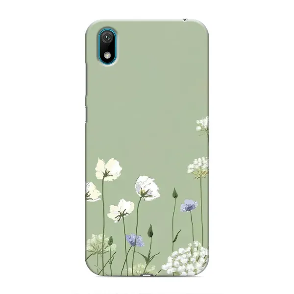 Чохол з принтом «Квіти на зеленому» для Huawei Y6 Pro (2019)/ Y6 Prime 2019 Чохол з принтом «Квіти на зеленому» для Huawei Y6 Pro (2019)/ Y6 Prime 2019
