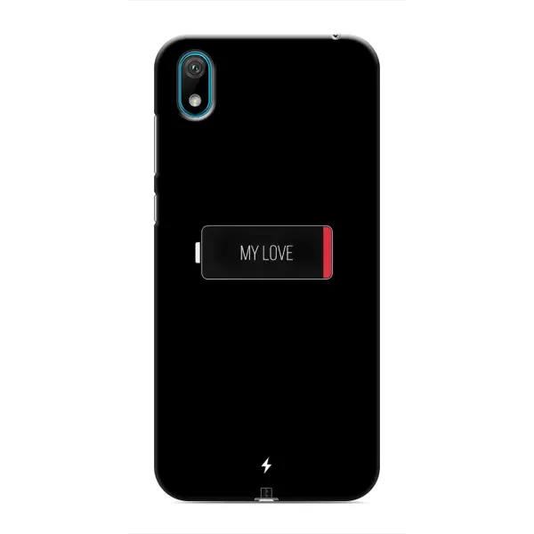 Чехол с принтом «Love battery» для Huawei Y6 Pro (2019)/ Y6 Prime 2019