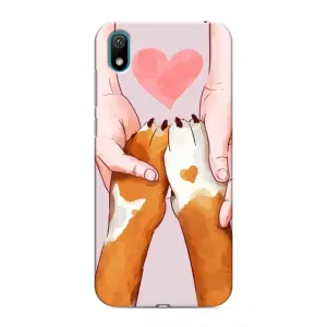 Чехлы с собаками для Huawei Y6 Pro (2019)/ Y6 Prime 2019 (VPrint) (Любовь к собакам)