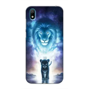 Чехол со Львом для Huawei Y6 Pro (2019)/ Y6 Prime 2019 (VPrint) (Маленький лев)